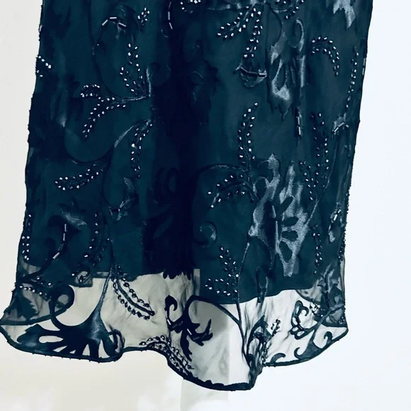 Valerie Stevens Cocktail Dress: Black Dresses - Size 4 - Picture 8 of 9